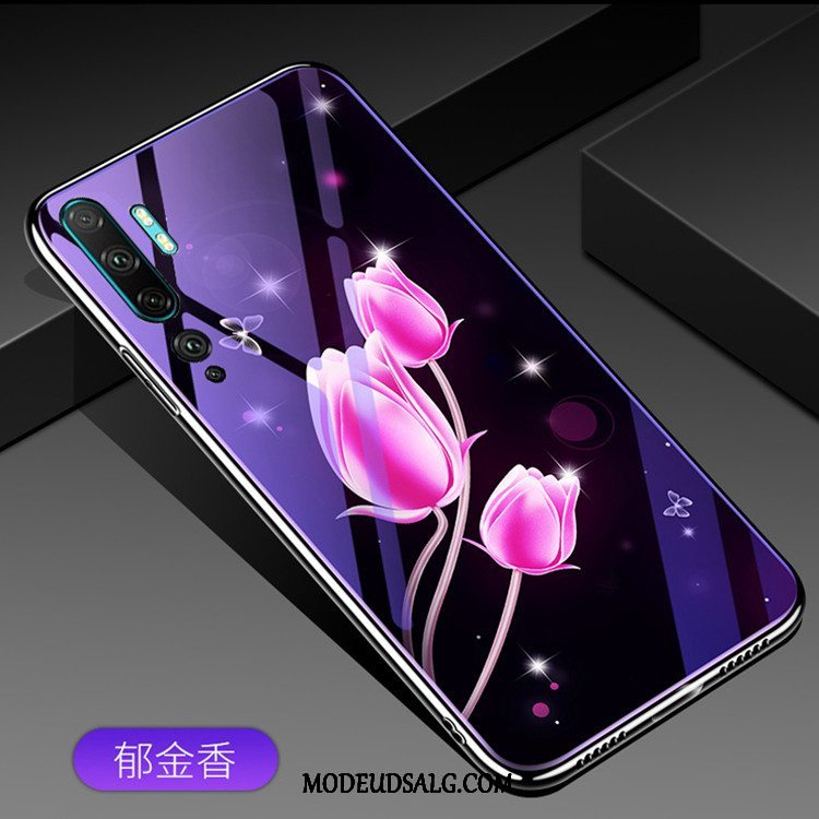 Xiaomi Mi Note 10 Etui / Cover Kreativ Mode Glas Alt Inklusive Lilla