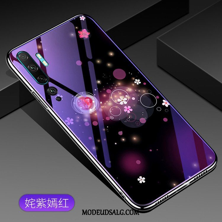 Xiaomi Mi Note 10 Etui / Cover Kreativ Mode Glas Alt Inklusive Lilla