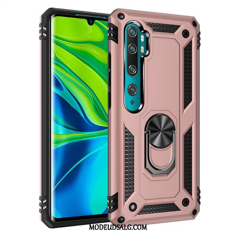 Xiaomi Mi Note 10 Etui / Cover Magnetisk Usynlig Trendy Rød Af Personlighed