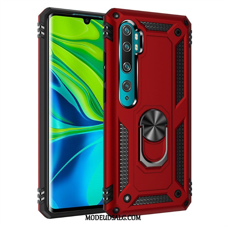 Xiaomi Mi Note 10 Etui / Cover Magnetisk Usynlig Trendy Rød Af Personlighed