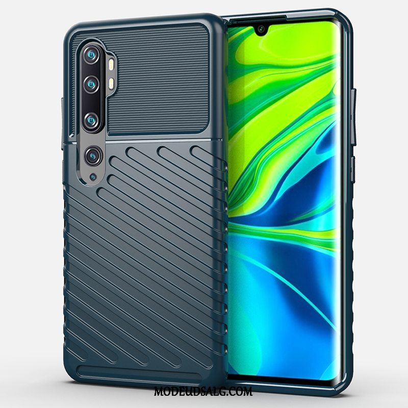 Xiaomi Mi Note 10 Etui / Cover Ny High End Blå Beskyttelse Blød