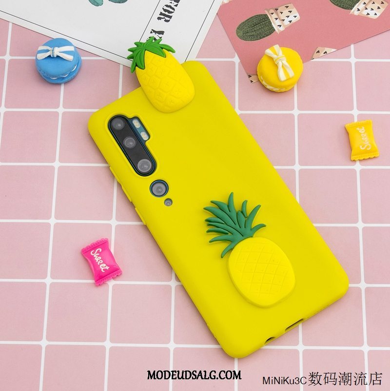 Xiaomi Mi Note 10 Etui / Cover Smuk Lyserød Silikone Lille Sektion Blød