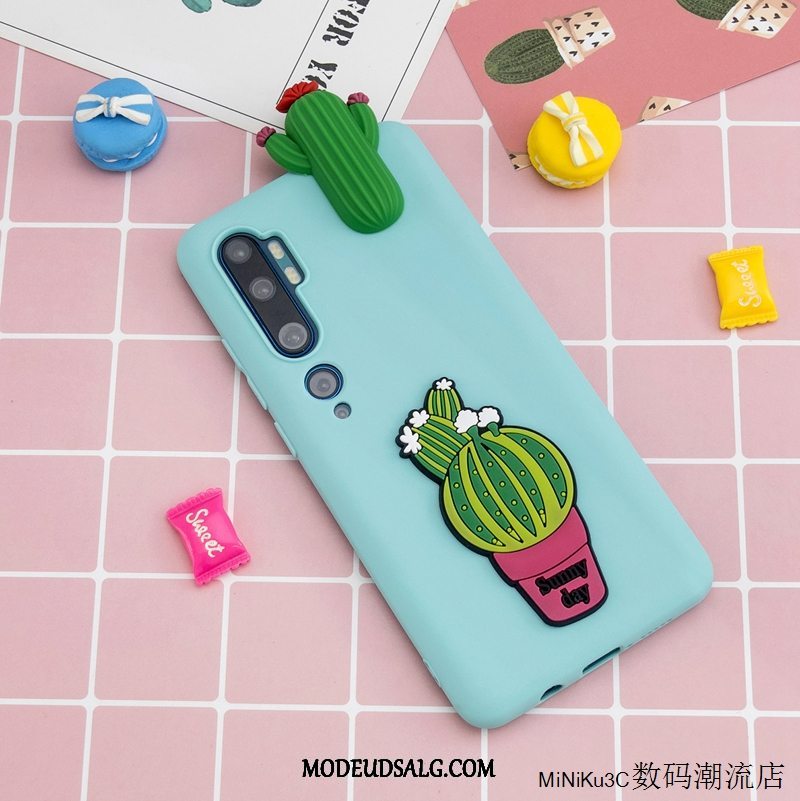 Xiaomi Mi Note 10 Etui / Cover Smuk Lyserød Silikone Lille Sektion Blød