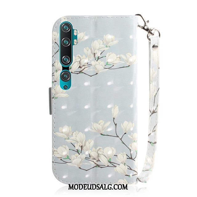 Xiaomi Mi Note 10 Etui Folio Cover Alt Inklusive Grøn Silikone