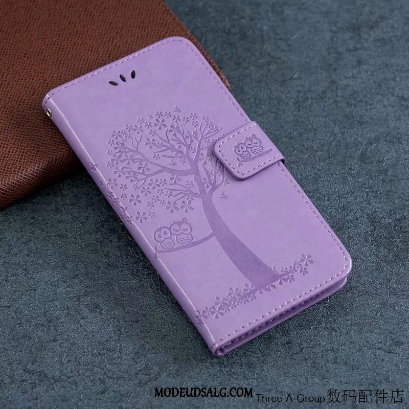 Xiaomi Mi Note 10 Etui Folio Lilla Smuk Kort Lille Sektion