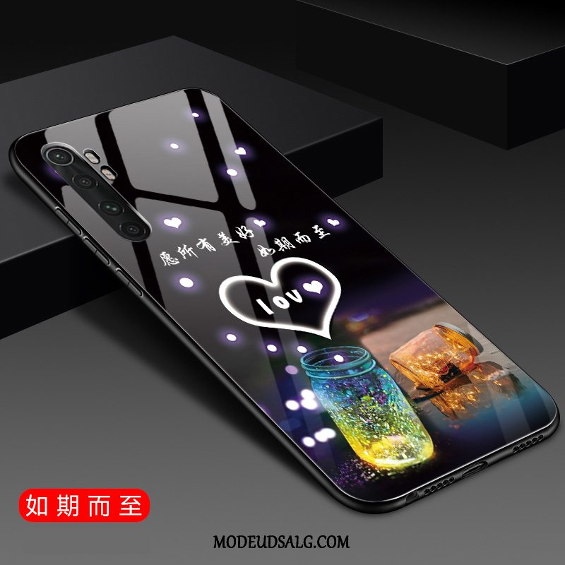 Xiaomi Mi Note 10 Lite Etui Alt Inklusive Silikone Glas Blød Lille Sektion