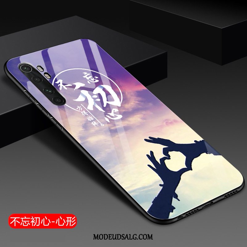 Xiaomi Mi Note 10 Lite Etui Alt Inklusive Silikone Glas Blød Lille Sektion