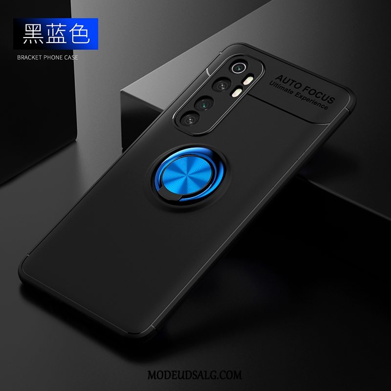 Xiaomi Mi Note 10 Lite Etui / Cover Ring Support Nubuck Anti-fald