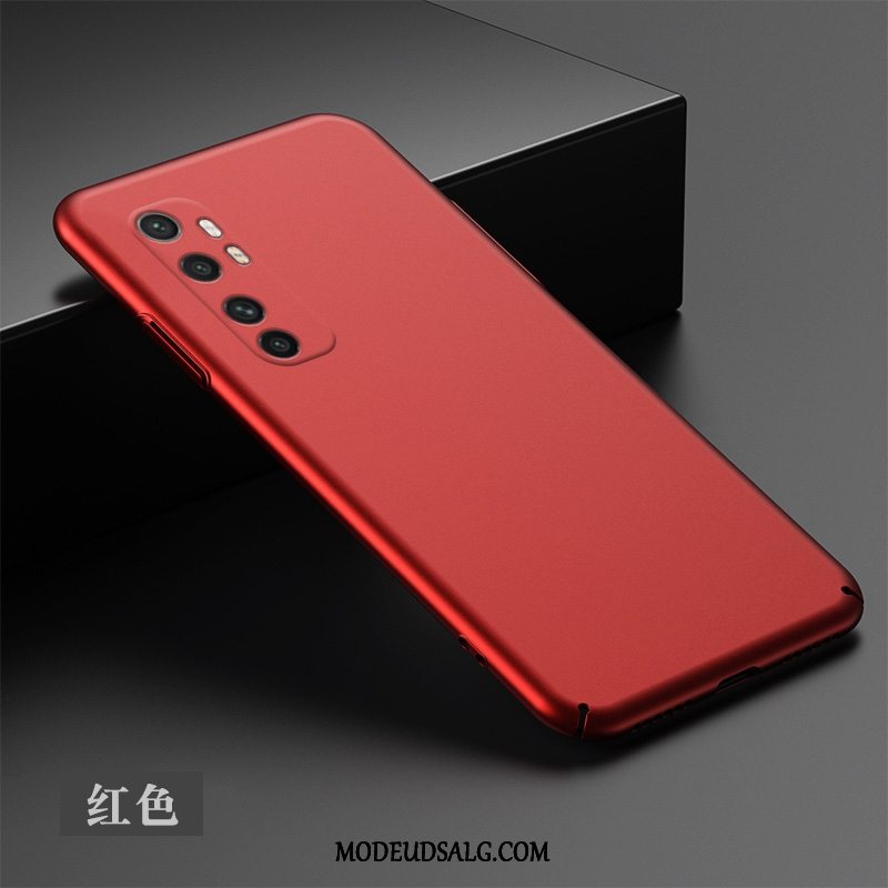 Xiaomi Mi Note 10 Lite Etui Hård Lille Sektion Alt Inklusive Sort Simple