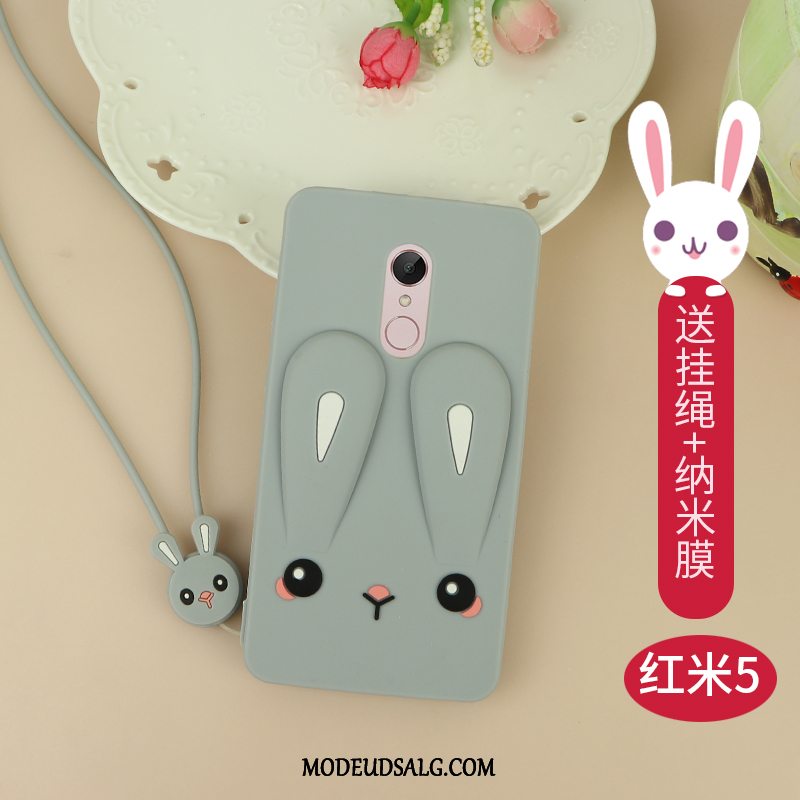 Xiaomi Redmi 5 Etui Trendy Rød Blød Smuk Beskyttelse