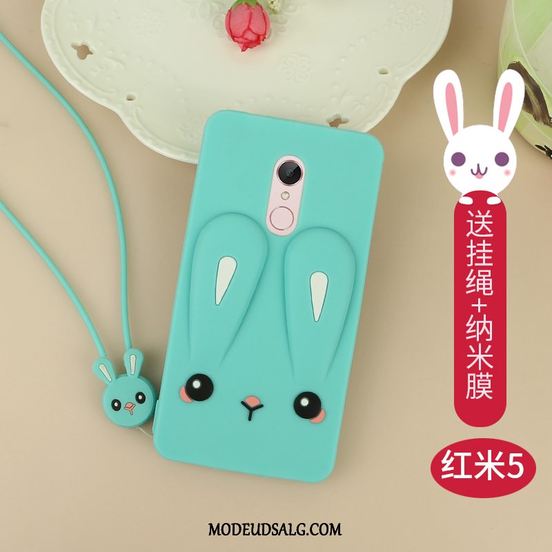 Xiaomi Redmi 5 Etui Trendy Rød Blød Smuk Beskyttelse