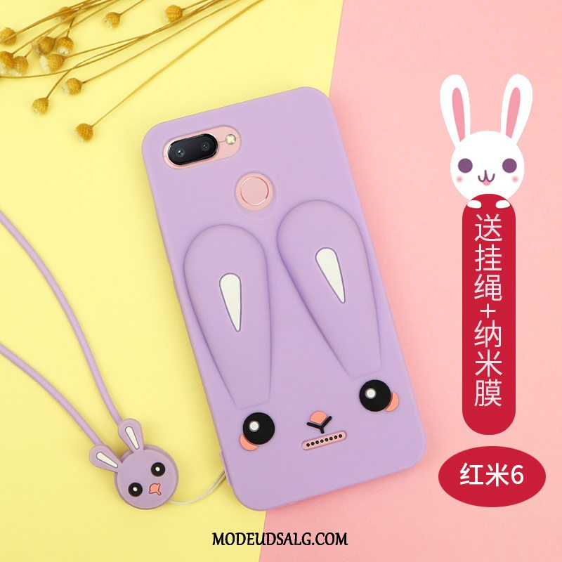 Xiaomi Redmi 6 Etui Af Personlighed Silikone Alt Inklusive Trendy Rød