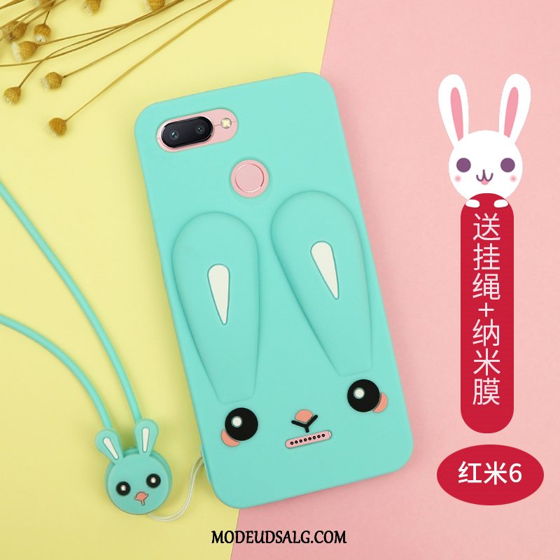 Xiaomi Redmi 6 Etui Af Personlighed Silikone Alt Inklusive Trendy Rød