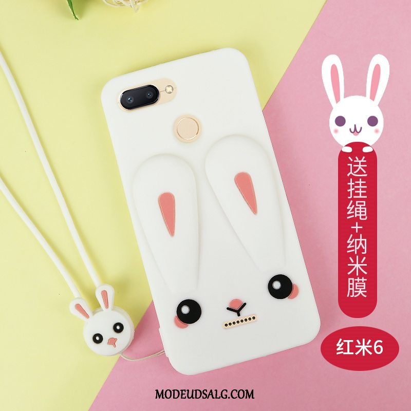 Xiaomi Redmi 6 Etui Af Personlighed Silikone Alt Inklusive Trendy Rød