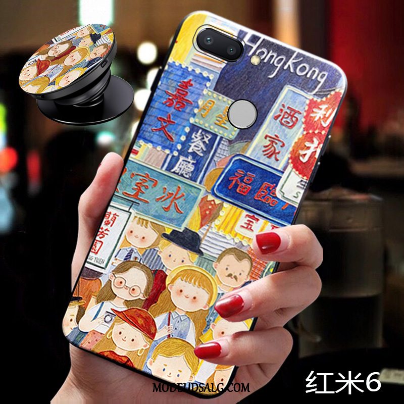 Xiaomi Redmi 6 Etui Alt Inklusive Tilpas Anti-fald Cartoon Beskyttelse