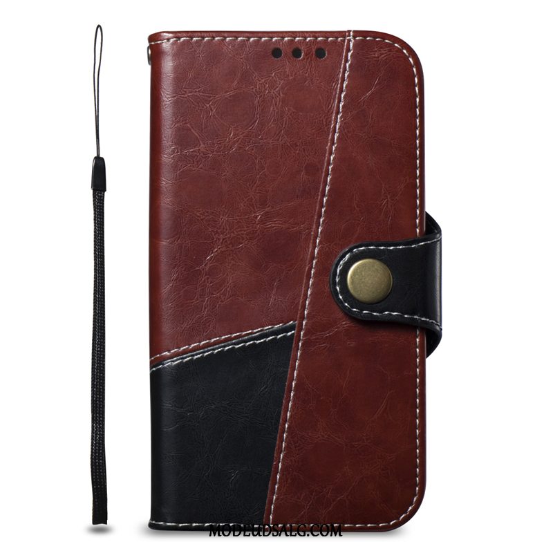 Xiaomi Redmi 6 Etui / Cover Rød Folio Lille Sektion Anti-fald Alt Inklusive