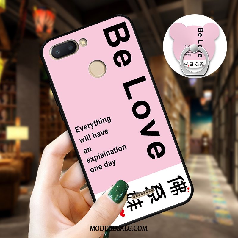 Xiaomi Redmi 6 Etui Ring Blød Membrane Knapper Cartoon