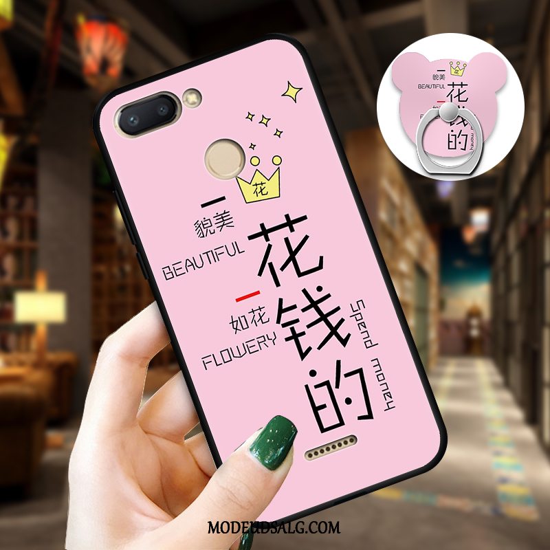 Xiaomi Redmi 6 Etui Ring Blød Membrane Knapper Cartoon