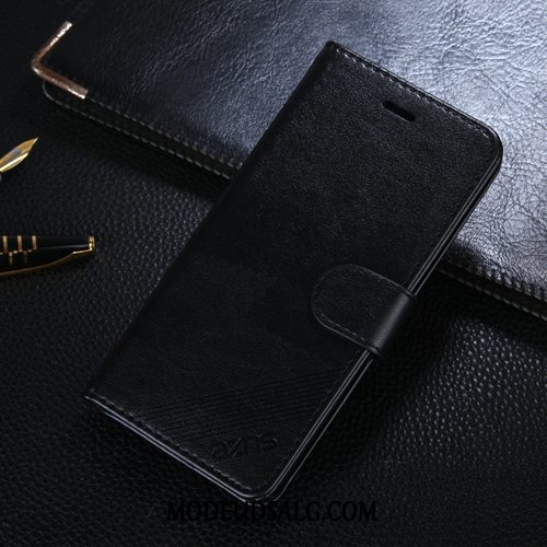 Xiaomi Redmi 6a Etui Alt Inklusive Lædertaske Anti-fald Ny Rød