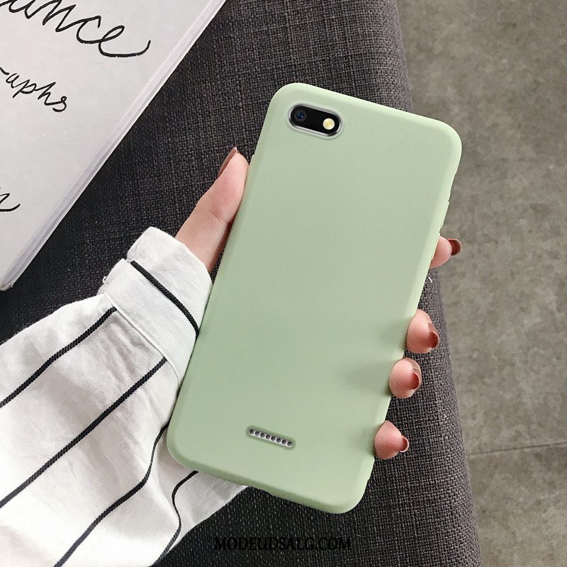 Xiaomi Redmi 6a Etui / Cover Anti-fald Net Red Rød Beskyttelse Lille Sektion