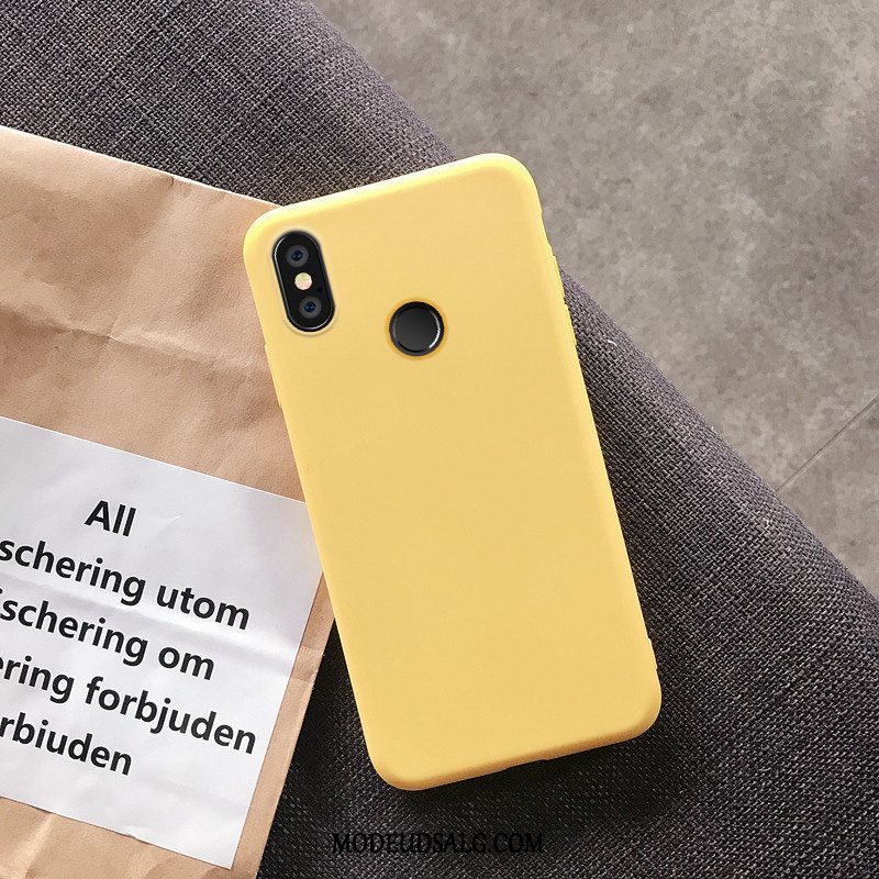 Xiaomi Redmi 6a Etui / Cover Anti-fald Net Red Rød Beskyttelse Lille Sektion