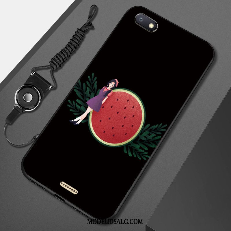 Xiaomi Redmi 6a Etui / Cover Blå Lille Sektion Hjerte Hængende Ornamenter Kunst