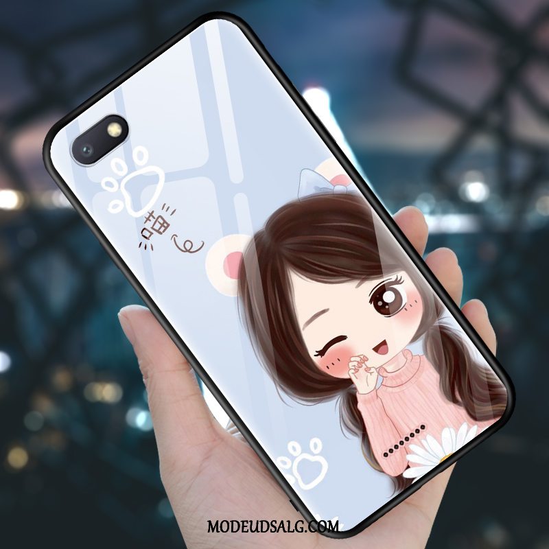 Xiaomi Redmi 6a Etui / Cover Gul Beskyttelse Rød Lille Sektion Anti-fald