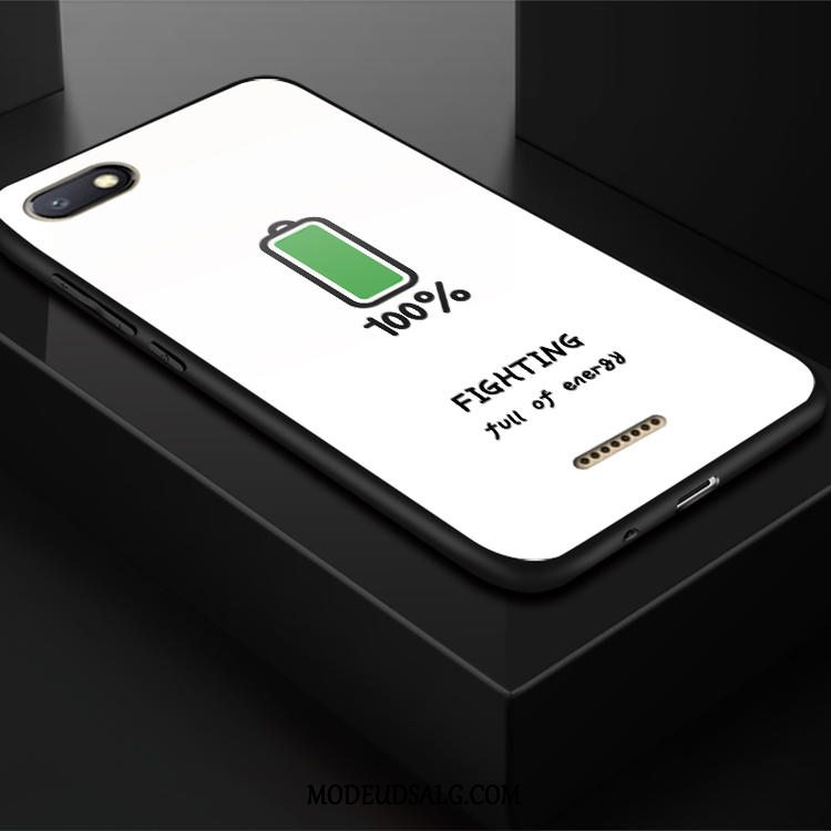 Xiaomi Redmi 6a Etui / Cover Hvid Alt Inklusive Rød Af Personlighed