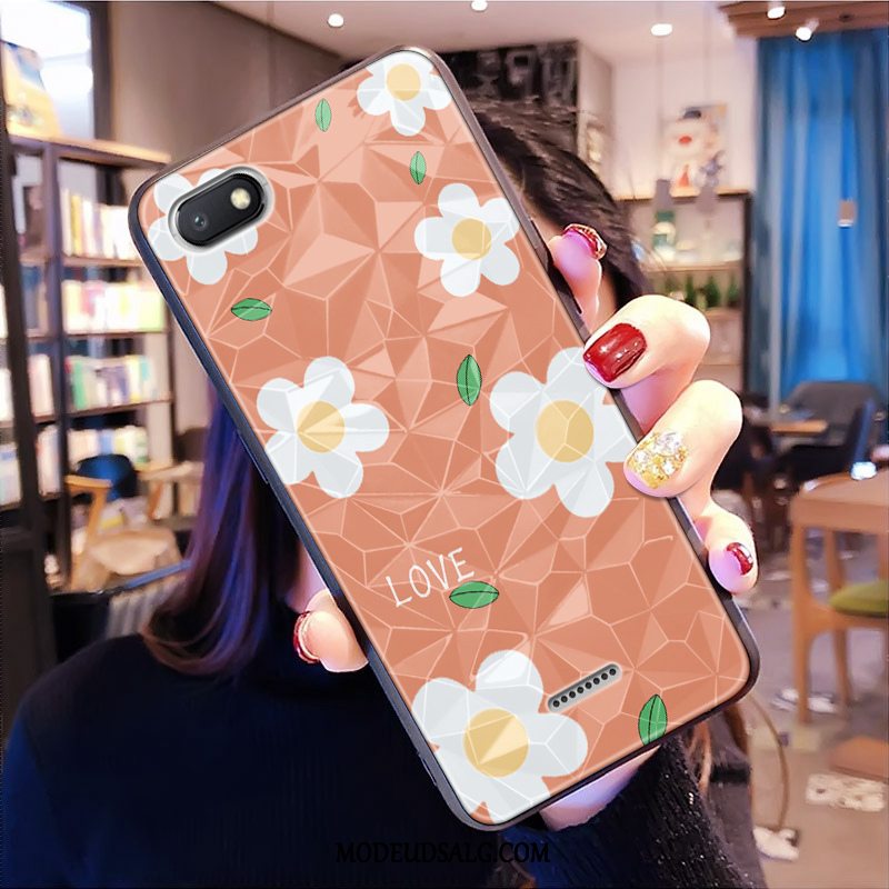 Xiaomi Redmi 6a Etui / Cover Lille Sektion Mønster Cartoon Net Red Grøn