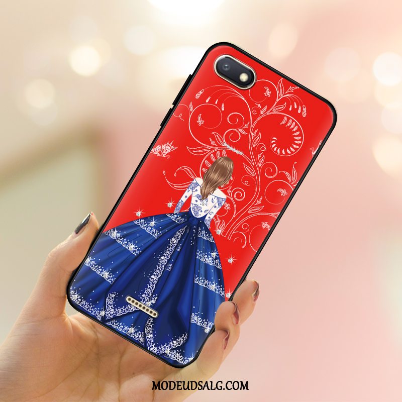 Xiaomi Redmi 6a Etui / Cover Rød Beskyttelse Blød Trendy