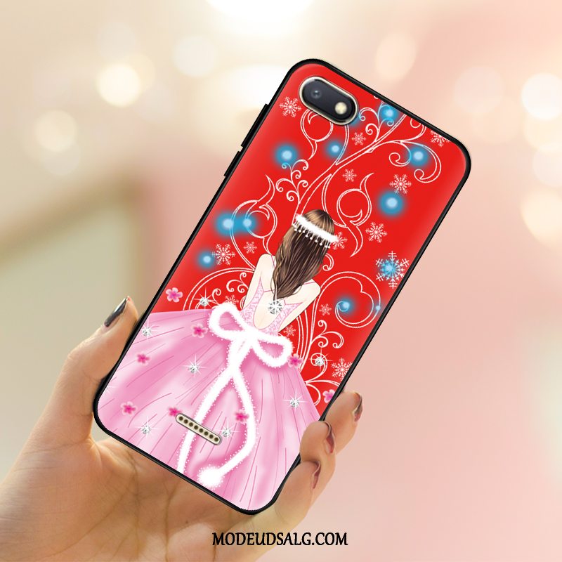 Xiaomi Redmi 6a Etui / Cover Rød Beskyttelse Blød Trendy