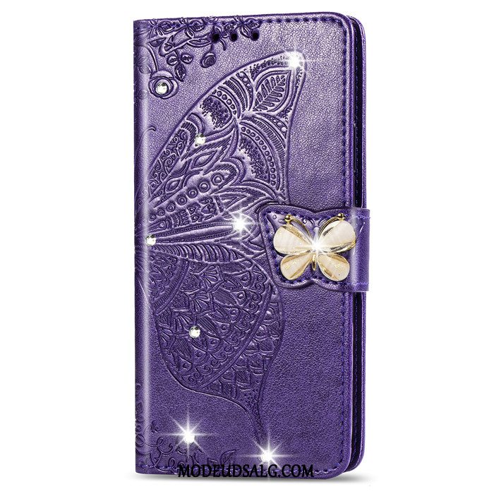 Xiaomi Redmi 6a Etui / Cover Tegnebog Beskyttelse Strass Lædertaske