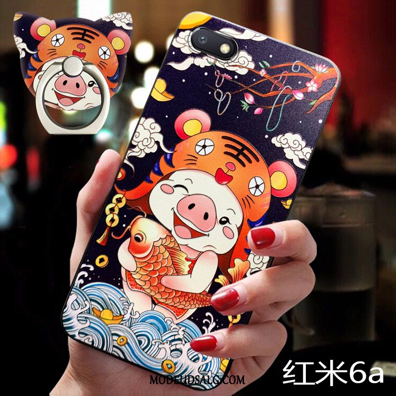 Xiaomi Redmi 6a Etui Tynd Lille Sektion Af Personlighed Anti-fald Cartoon