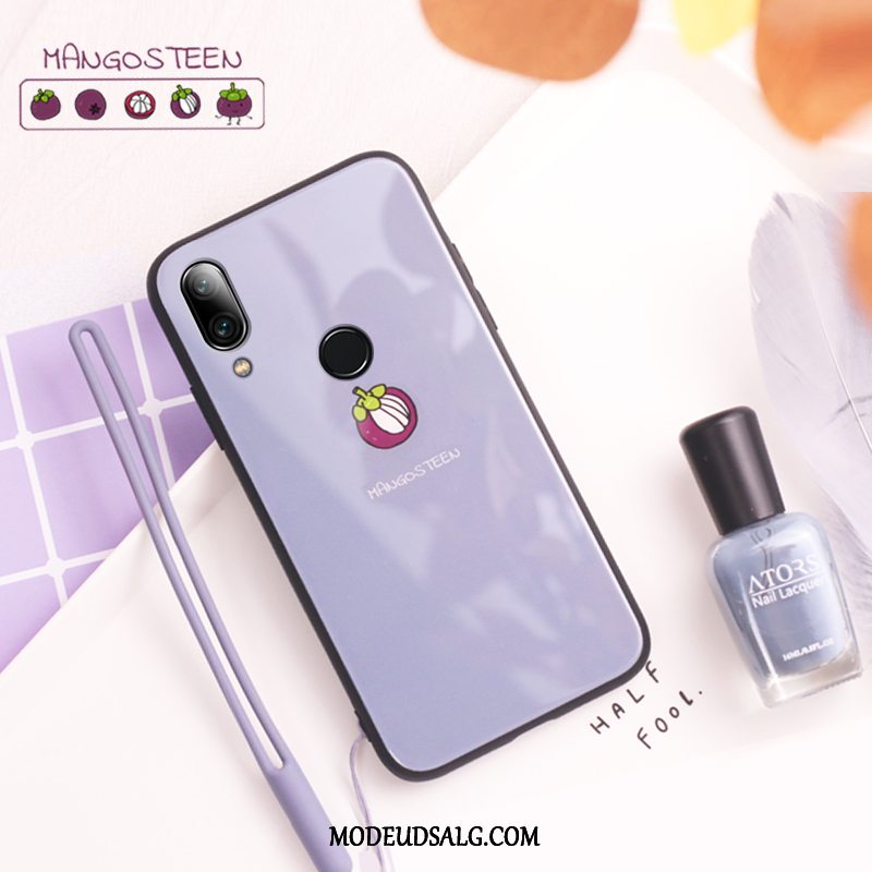 Xiaomi Redmi 7 Etui Beskyttelse Glas Net Red Anti-fald Gul