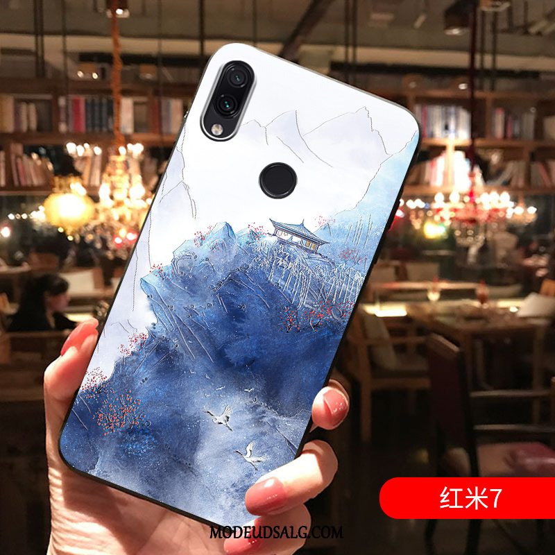 Xiaomi Redmi 7 Etui / Cover Af Personlighed Beskyttelse Rød Relief Trend