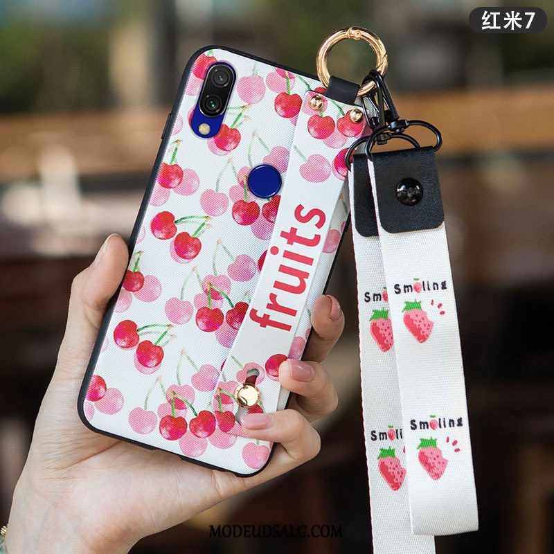 Xiaomi Redmi 7 Etui / Cover Frisk Kreativ Sort Trend Kunst