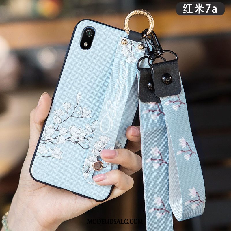 Xiaomi Redmi 7 Etui / Cover Frisk Kreativ Sort Trend Kunst