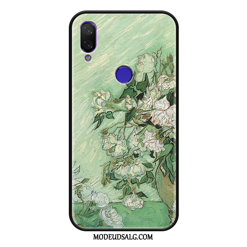 Xiaomi Redmi 7 Etui / Cover Silikone Blomster Af Personlighed Beskyttelse Oliemaleri