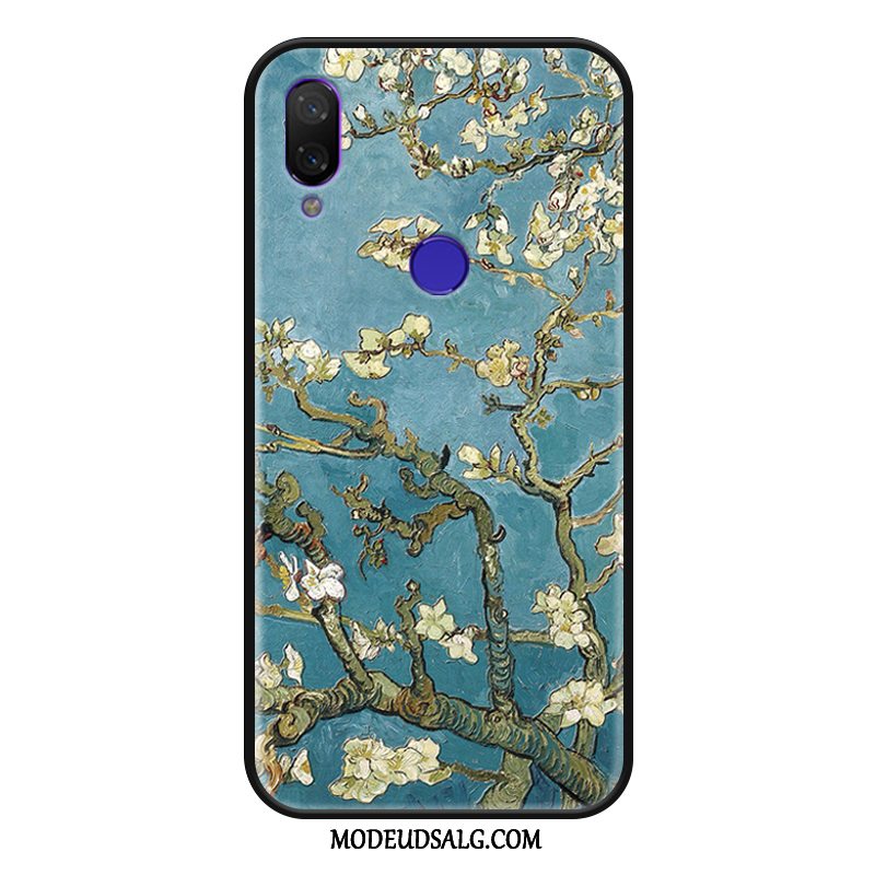 Xiaomi Redmi 7 Etui / Cover Silikone Blomster Af Personlighed Beskyttelse Oliemaleri