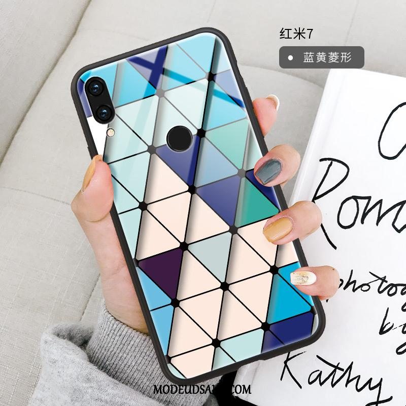 Xiaomi Redmi 7 Etui Glas Kreativ Alt Inklusive Silikone Trend