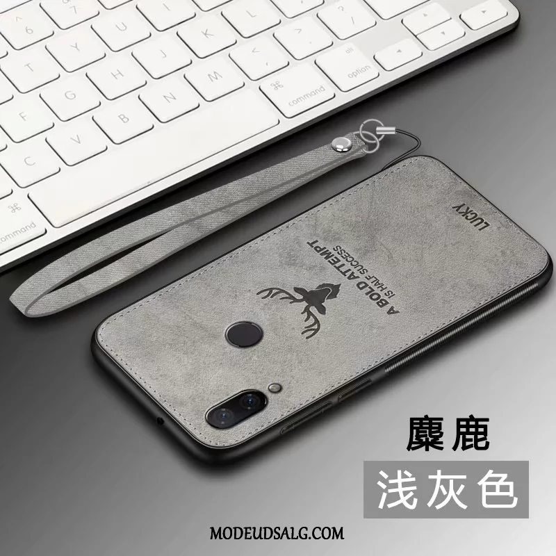 Xiaomi Redmi 7 Etui Hængende Ornamenter Trend Hærdning Rød Silikone