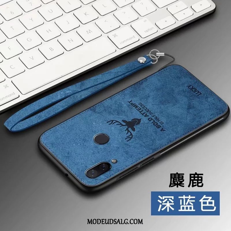 Xiaomi Redmi 7 Etui Hængende Ornamenter Trend Hærdning Rød Silikone