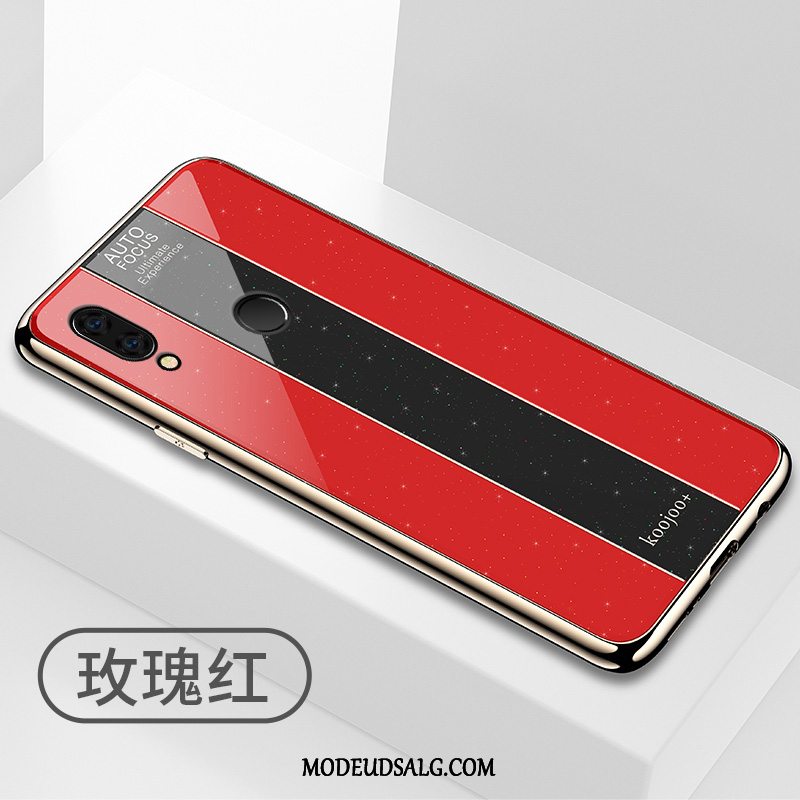 Xiaomi Redmi 7 Etui Hærdning Glas Cover Alt Inklusive Guld