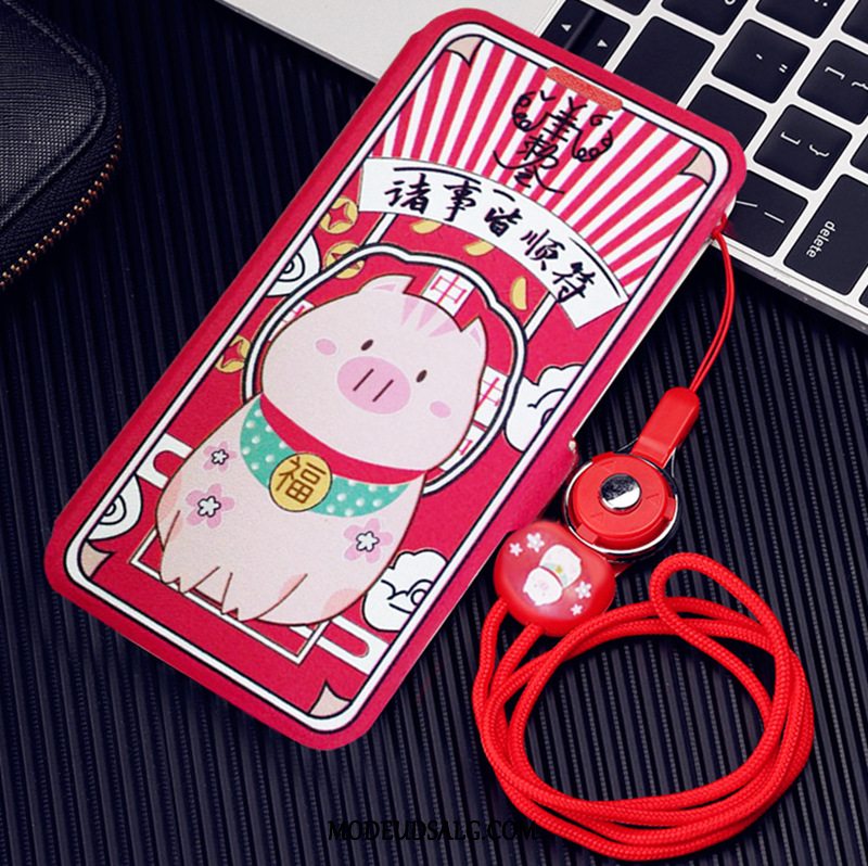 Xiaomi Redmi 7 Etui Lilla Beskyttelse Ny Anti-fald Cartoon