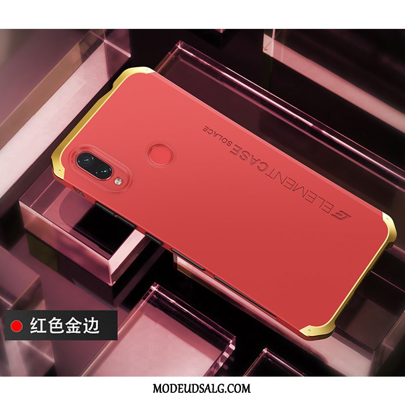 Xiaomi Redmi 7 Etui Lille Sektion Beskyttelse Cover Metal Nubuck