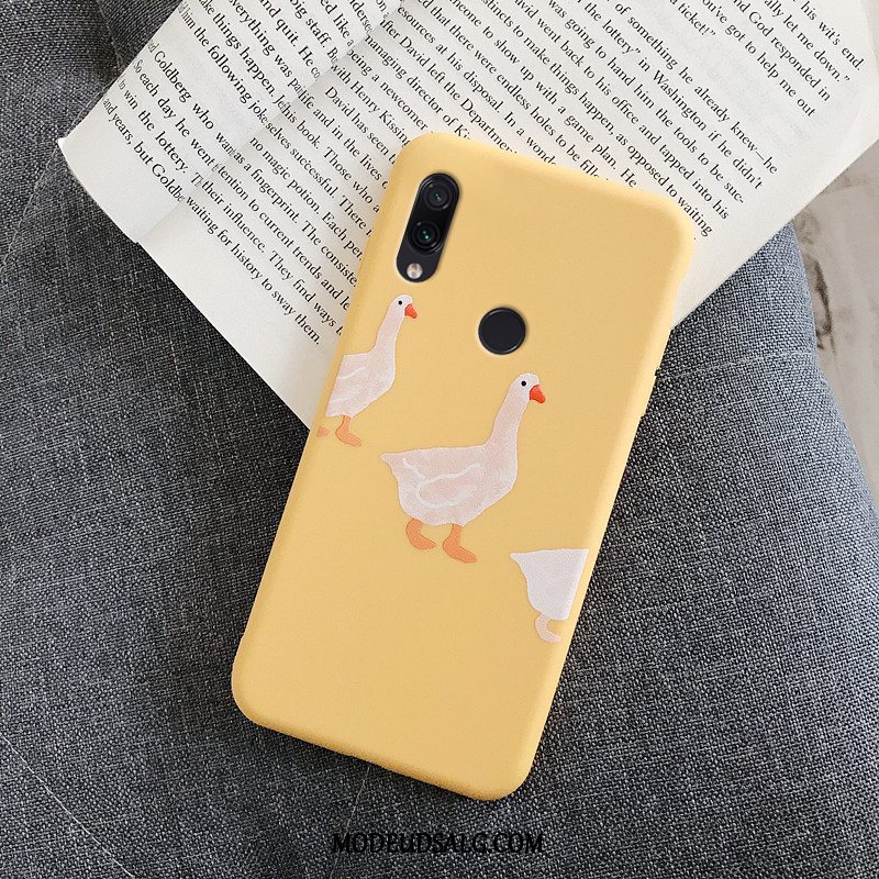 Xiaomi Redmi 7 Etui Simple Beskyttelse Silikone Rød And