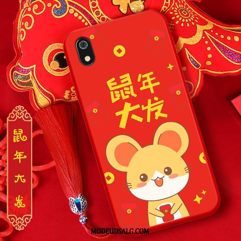 Xiaomi Redmi 7a Etui Alt Inklusive Lille Sektion Silikone Rotte Af Personlighed