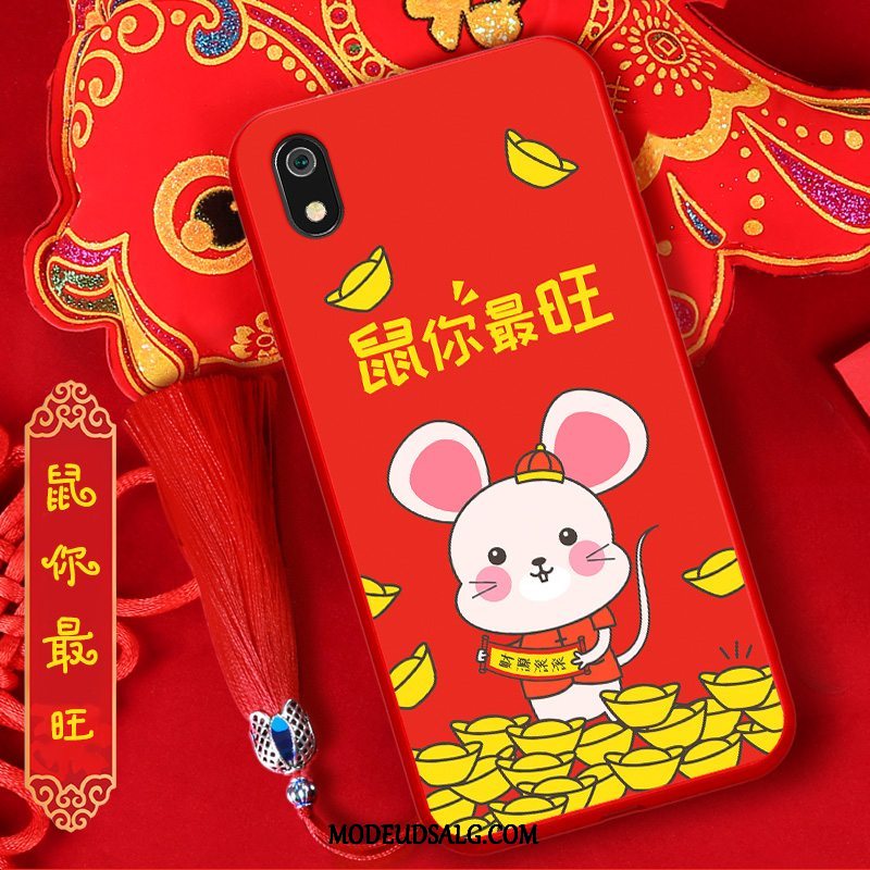 Xiaomi Redmi 7a Etui Alt Inklusive Lille Sektion Silikone Rotte Af Personlighed