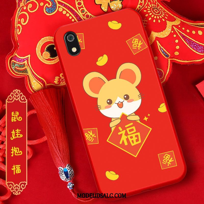 Xiaomi Redmi 7a Etui Alt Inklusive Lille Sektion Silikone Rotte Af Personlighed