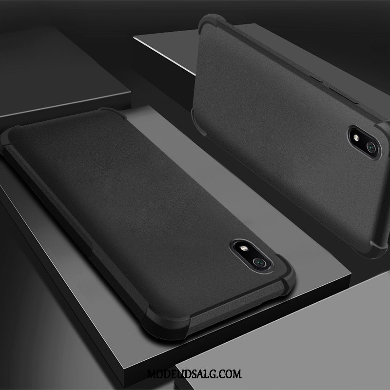 Xiaomi Redmi 7a Etui Beskyttelse Cover Hængende Ornamenter Nubuck Lilla